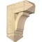Ekena Millwork Imperial Arts and Crafts Rough Sawn Bracket w/ Offset Brace, Douglas Fir, 8"W x 18"D x 22"H BKT0806X18X22IMP03RDF - alternate 1